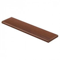 Cap A Tread Brazilian Jatoba 47 in. Long x 12-1/8 in. Deep x 1-11/16 in. Height Laminate Right Return to Cover Stairs 1 in. Thick-016171613 203804239