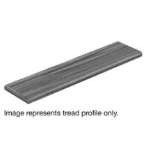 Cap A Tread Natural Hickory 94 in. Length x 12-1/8 in. Deep x 1-11/16 in. Height Laminate Left Return to Cover Stairs 1 in. Thick-016241735 205801318