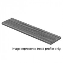 Cap A Tread Seabrook Walnut 94 in. Length x 12-1/8 in. Deep x 1-11/16 in. Height Laminate Right Return to Cover Stairs 1 in. Thick-016141887 300809903