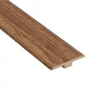 Home Legend Authentic Walnut 1/4 in. Thick x 1-7/16 in. Wide x 94 in. Length Laminate T-Molding-HL1005TM 202638185