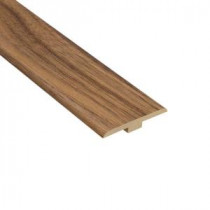Home Legend Harmony Walnut 1/4 in. Thick x 1-7/16 in. Wide x 94 in. Length Laminate T-Molding-HL1008TM 202638230