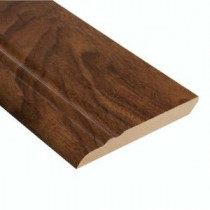 Home Legend High Gloss Monterrey Walnut 1/2 in. Thick x 3-13/16 in. Wide x 94 in. Length Laminate Wall Base Molding-HL93WB 202026347