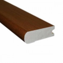 Oak Gunstock 0.81 in. Thick x 2-3/4 in. Wide x 78 in. Length Flush-Mount Stair Nose Molding-LM4396 202808439