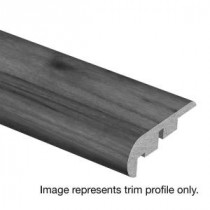 Zamma Charleston Hickory 3/4 in. Thick x 2-1/8 in. Wide x 94 in. Length Laminate Stair Nose Molding-013541868 300171131