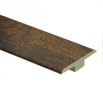 Zamma Tanned Hickory 9/16 in. Thick x 1-3/4 in. Wide x 72 in. Length Laminate T-Molding-0137221767 205977768