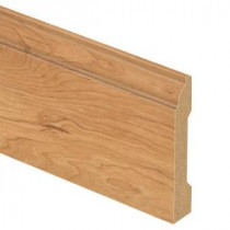 Zamma Vermont Maple 9/16 in. Thick x 3-1/4 in. Wide x 94 in. Length Laminate Base Molding-013041633 204202071