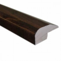 Handscraped Hickory Cocoa .87 in. Thick x 2 in. Wide x 78 in. Length Hardwood Carpet Reducer/Baby Threshold Molding-LM6404 202103152