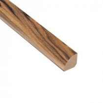Home Legend Hawaiian Tigerwood 3/4 in. Thick x 3/4 in. Wide x 94 in. Length Laminate Quarter Round Molding-HL1028QR 203332602