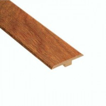 Home Legend High Gloss Natural Mahogany 1/4 in. Thick x 1-7/16 in. Wide x 94 in. Length Laminate T-Molding-HL92TM 202026332
