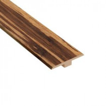 Home Legend Makena Bamboo 1/4 in. Thick x 1-7/16 in. Wide x 94 in. Length Laminate T-Molding-HL1029TM 203332570