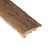 Home Legend Newport Oak 7/16 in. Thick x 2-1/4 in. Wide x 94 in. Length Laminate Stairnose Molding-HL1019SN 203332913