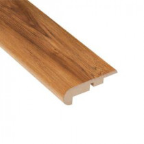 Home Legend Pacific Hickory 7/16 in. Thick x 2-1/4 in. Wide x 94 in. Length Laminate Stair Nose Molding-HL1016SN 203332586