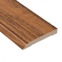 Home Legend Vancouver Walnut 1/2 in. Thick x 3-13/16 in. Wide x 94 in. Length Laminate Wall Base Molding-HL1014WB 203332527