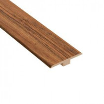 Home Legend Vancouver Walnut 1/4 in. Thick x 1-7/16 in. Wide x 94 in. Length Laminate T-Molding-HL1014TM 203332518