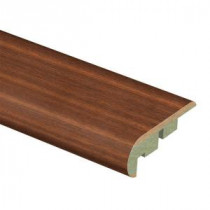 Zamma Brazilian Cherry 3/4 in. Thick x 2-1/8 in. Wide x 94 in. Length Laminate Stair Nose Molding-013541532 203286284