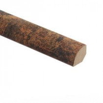Zamma Canyon Slate Clay 5/8 in. Thick x 3/4 in. Wide x 94 in. Length Laminate Quarter Round Molding-013141594 203611046