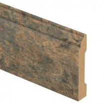 Zamma Canyon Slate Clay 9/16 in. Thick x 3-1/4 in. Wide x 94 in. Length Laminate Wall Base Molding-013041594 203622593