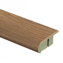 Zamma Clayton Oak 3/4 in. Thick x 2-1/8 in. Wide x 94 in. Length Laminate Stair Nose Molding-0137541595 203622594