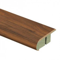 Zamma Lengthview Pecan 3/4 in. Thick x 2-1/8 in. Wide x 94 in. Length Laminate Stair Nose Molding-0137541559 203622490