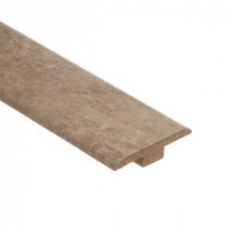 Zamma Lissine Travertine 7/16 in. Thick x 1-3/4 in. Wide x 72 in. Length Laminate T-Molding-013221529 203071956