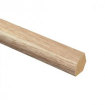 Zamma Natural Hickory 5/8 in. Thick x 3/4 in. Wide x 94 in. Length Laminate Quarter Round Molding-013141735 205801256