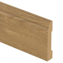 Zamma Natural Worn Oak 9/16 in. Thick x 3-1/4 in. Wide x 94 in. Length Laminate Wall Base Molding-013041602 203622609