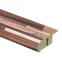 Zamma Random Block Plum 3/4 in. Thick x 2-1/8 in. Wide x 94 in. Length Laminate Stair Nose Molding-0137541769 206055035