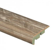 Zamma Seacoast Walnut 3/4 in. Thick x 2-1/8 in. Wide x 94 in. Length Laminate Stair Nose Molding-013541588 203622570