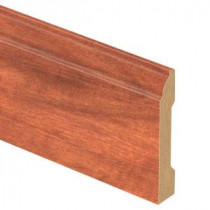 Zamma South American Cherry 9/16 in. Thick x 3-1/4 in. Wide x 94 in. Length Laminate Base Molding-013041799 206528991
